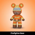 Ted Bricks Miniatur-Bären aus Bausteinen zum Zusammenbauen (über 3000 Teile)