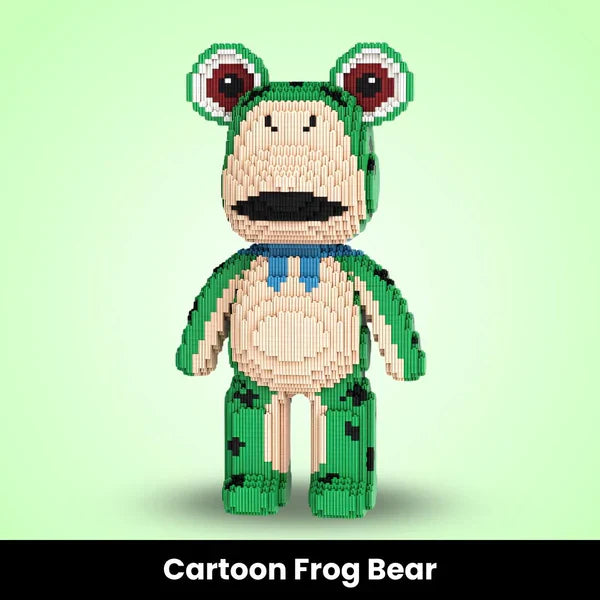 Ted Bricks Riesenbär aus Bausteinen (über 5.000 Teile)