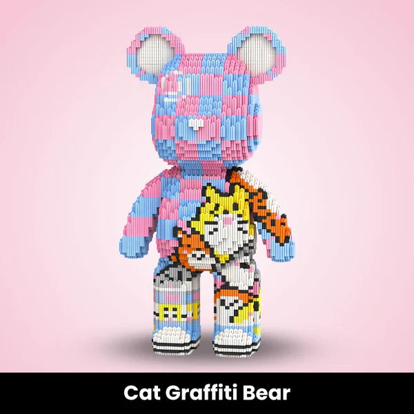 Ted Bricks Riesenbär aus Bausteinen (über 5.000 Teile)