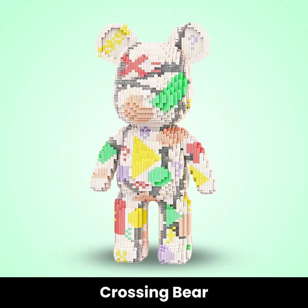 Ted Bricks Riesenbär aus Bausteinen (über 5.000 Teile)