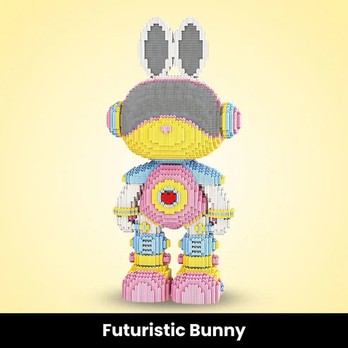 Ted Bricks Riesige, baubare Hasen aus Bausteinen (über 5.000 Teile)