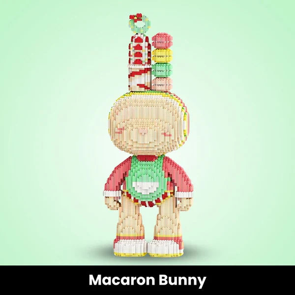 Ted Bricks Riesige, baubare Hasen aus Bausteinen (über 5.000 Teile)