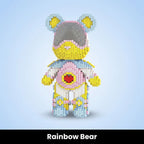 Ted Bricks Miniatur-Bären aus Bausteinen zum Zusammenbauen (über 3000 Teile)